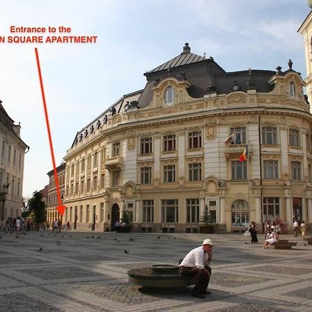 Main Square Apartment Hermannstadt Exterior foto