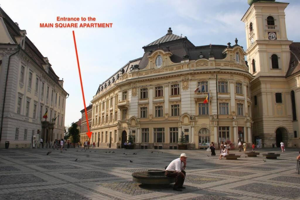 Main Square Apartment Hermannstadt Exterior foto
